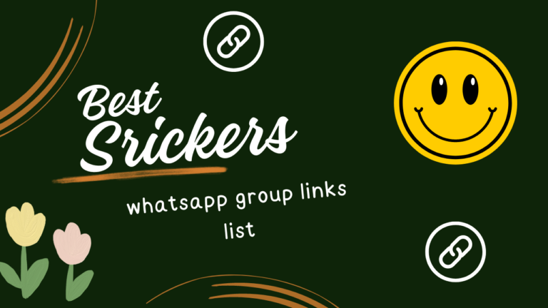 Best Stickers Whatsapp Group links